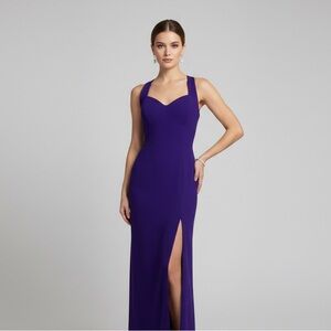 CDC Evening Purple Dress